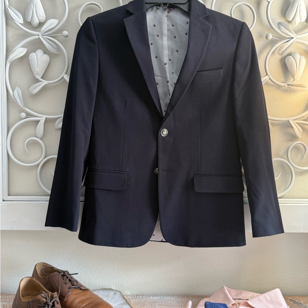 Tommy Hilfiger Big Boys 12 Modern-Fit Alexander Bi-Stretch Blazer